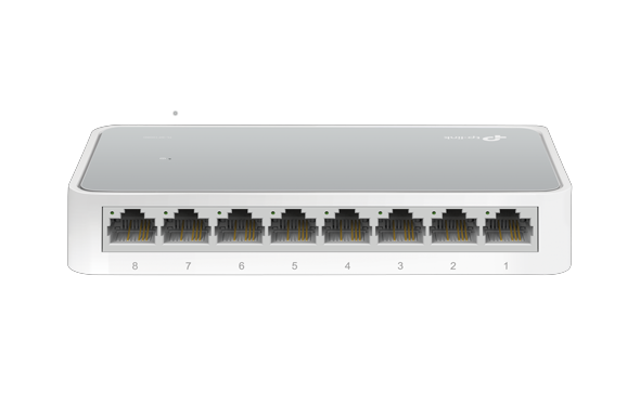 Switch de sobremesa con 8 puertos a 10/100 Mbps TPLink TL-SF1008D
