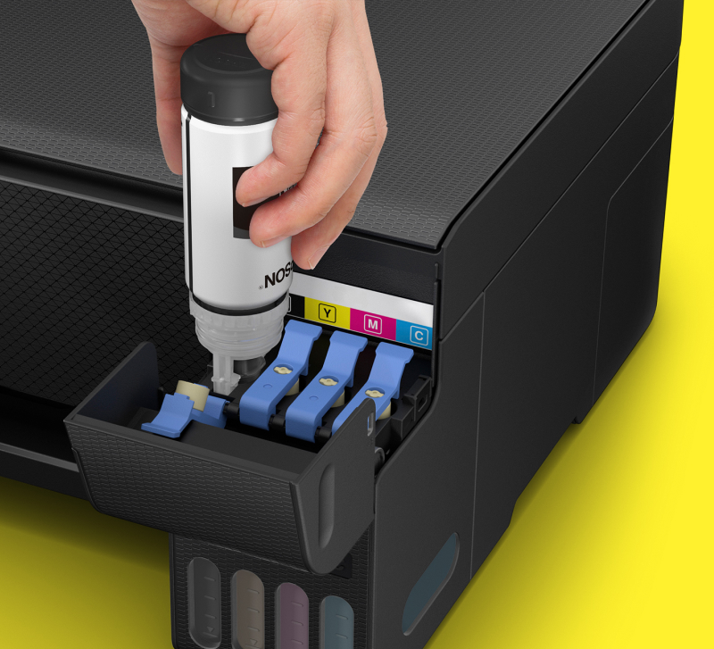 Compatibilidad de tinta Epson con impresoras EcoTank