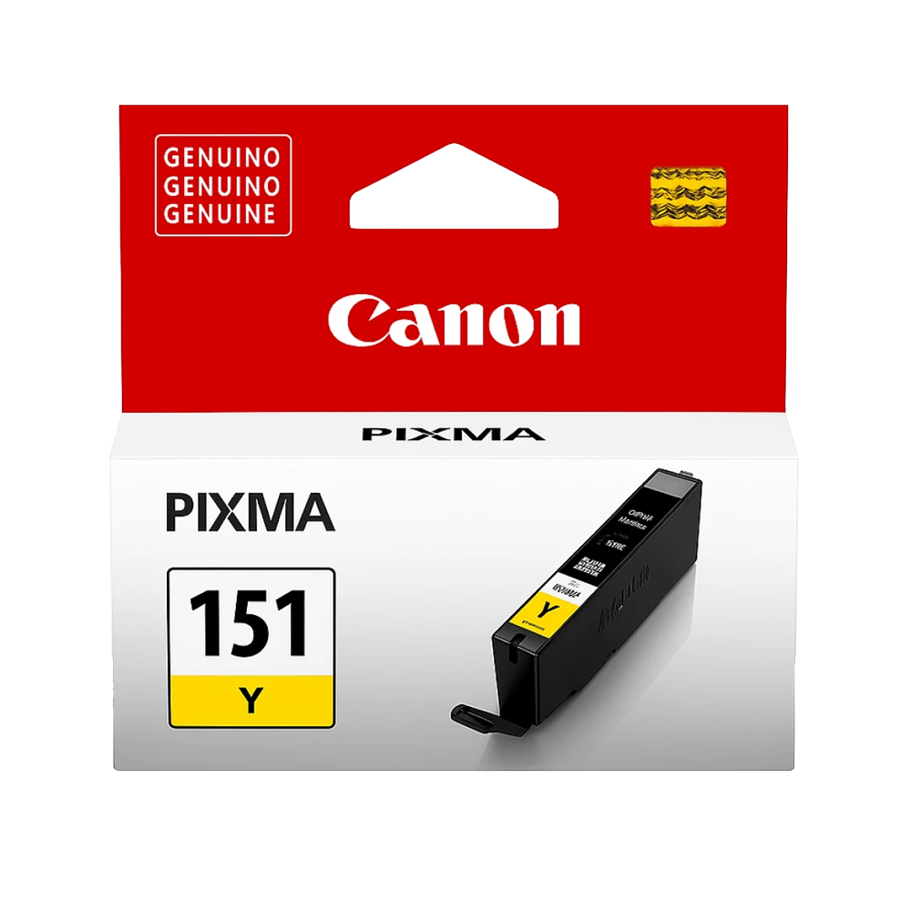 Cartucho de tinta Canon CLI-151 de color Amarillo