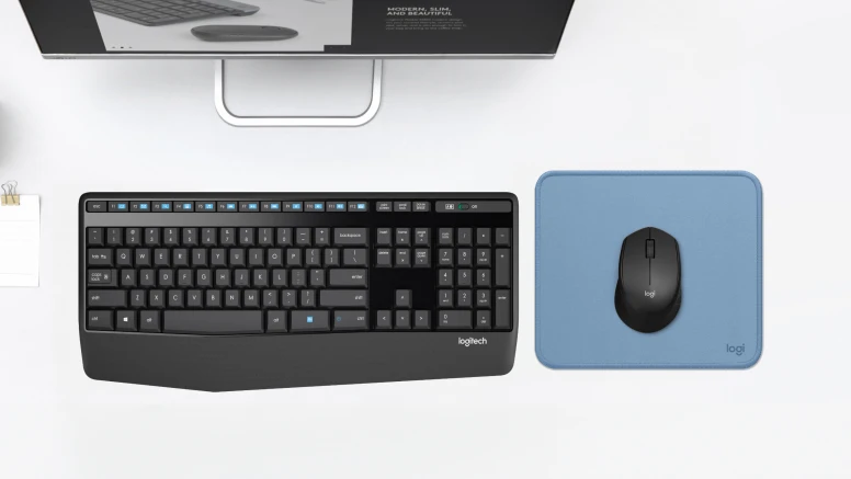 Mouse Logitech M190 gris marengo con dise&ntilde;o ambidiestro y superficie texturizada