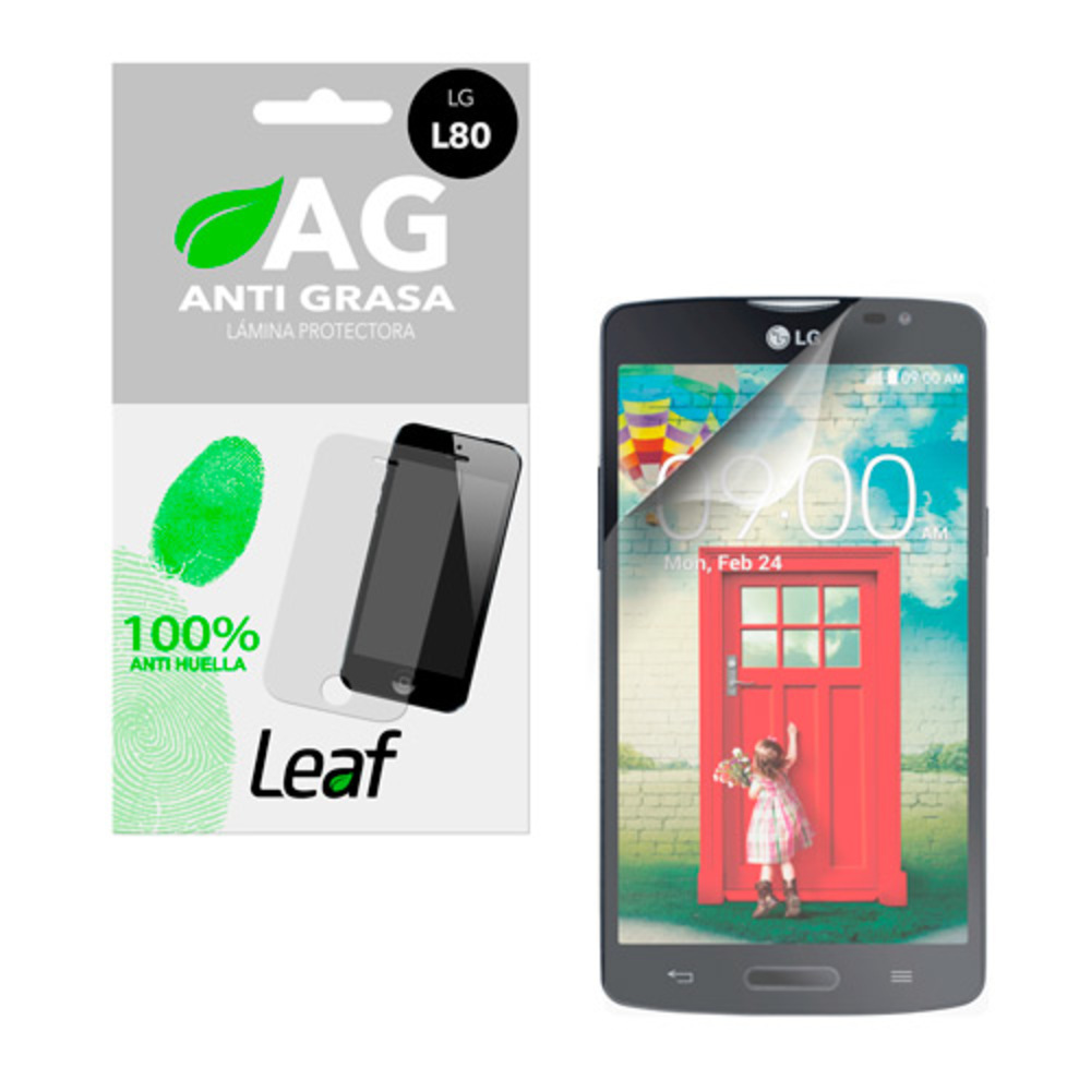 L&aacute;mina protectora de pantalla para celular LG, protecci&oacute;n contra grasa y rayos UV con alta transparencia y compatibilidad touch