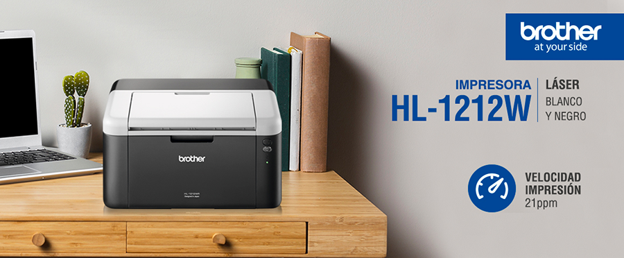 Impresora L&aacute;ser Blanco y Negro Brother HL-1212W