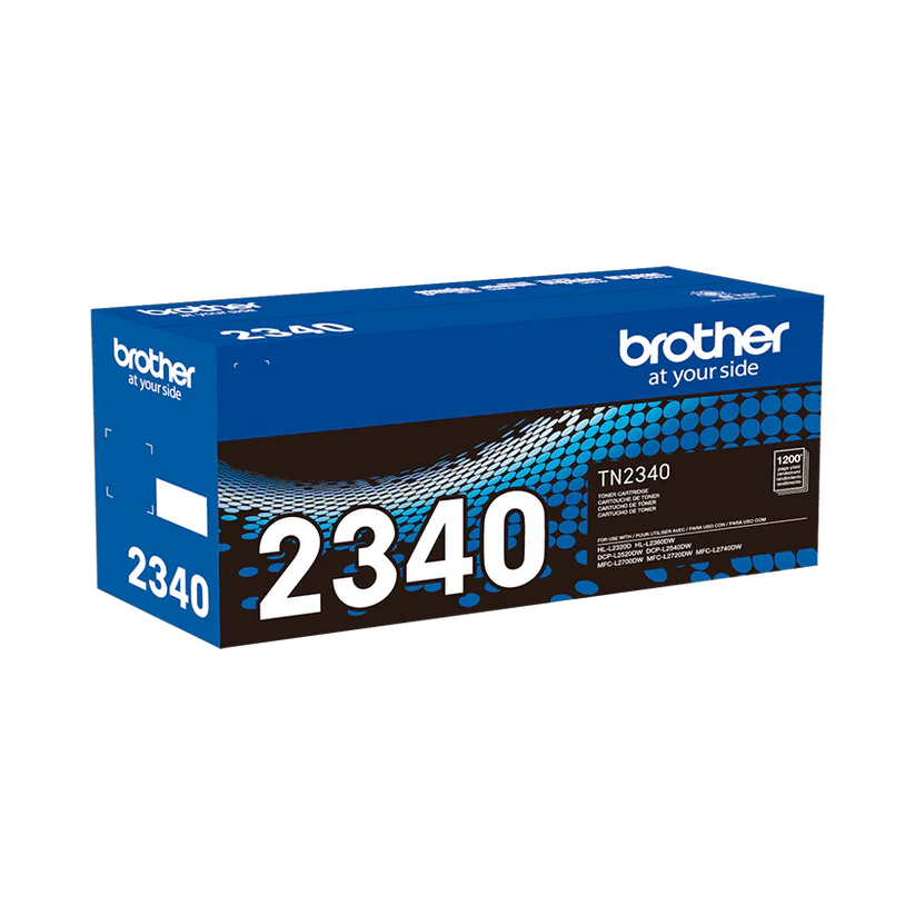T&oacute;ner Brother TN2340, cartucho negro.