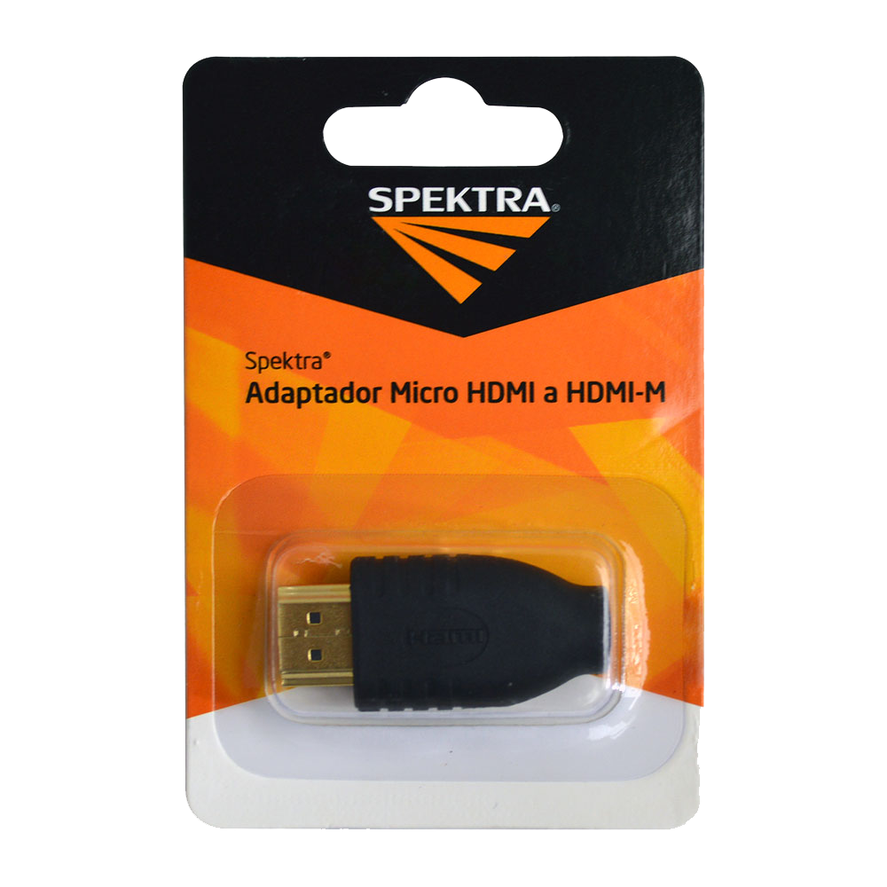 Adaptador Micro HDMI a HDMI de dise&ntilde;o compacto