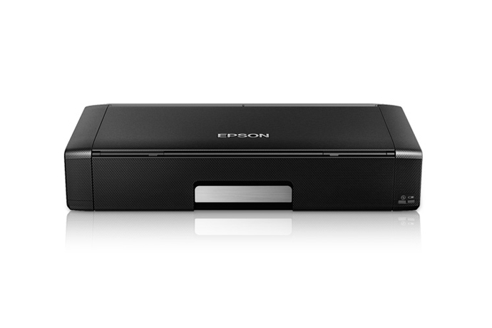 Conectividad inal&aacute;mbrica y pantalla LCD de la Epson WF100