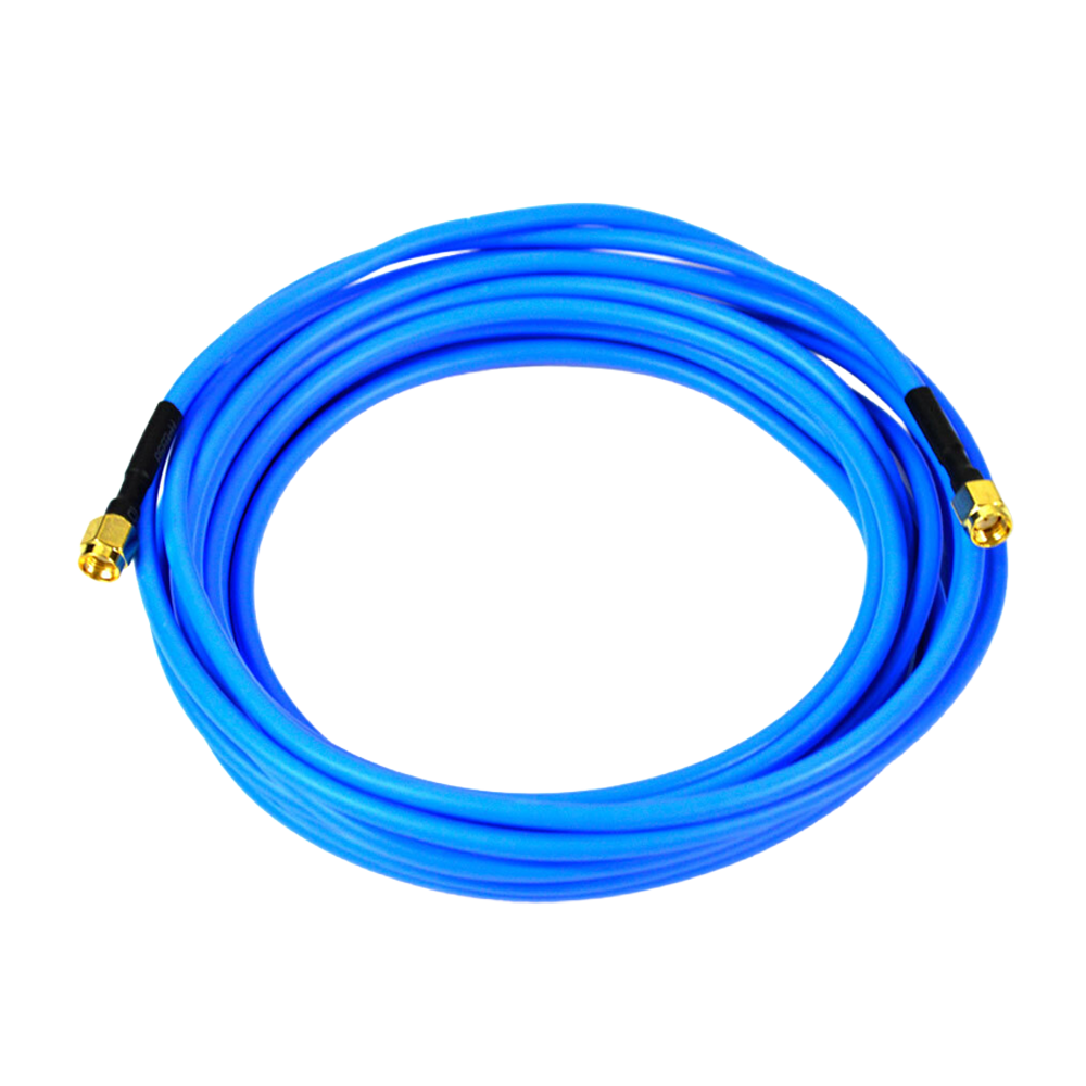 Cable coaxial de 5 metros con conectores RP-SMA macho