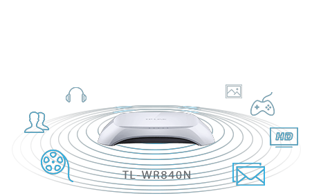 Router Inal&aacute;mbrico N 300Mbps TPLink TL-WR840N