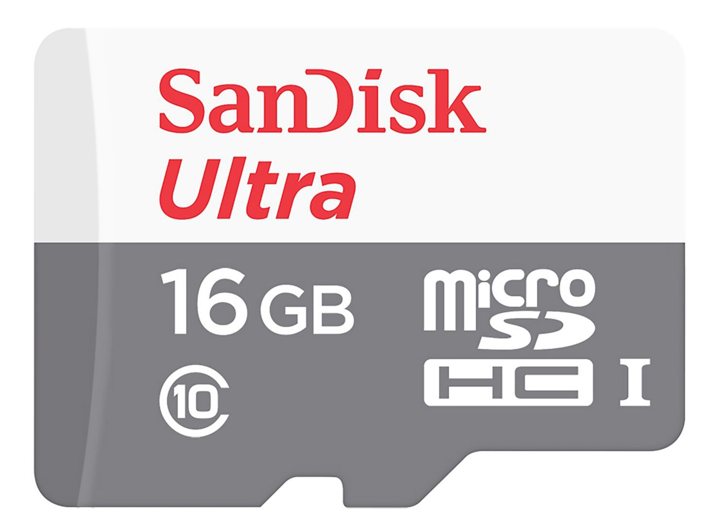 Tarjeta de memoria microSDHC de 16 GB Sandisk Ultra v1
