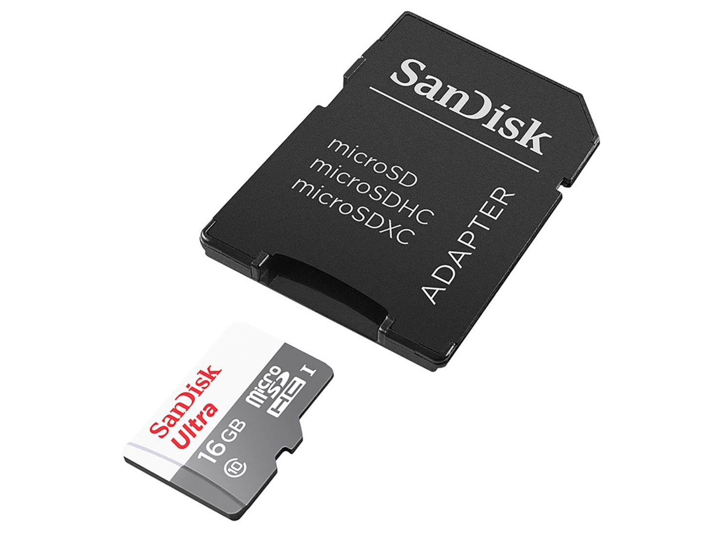 Dispositivo m&oacute;vil mostrando la aplicaci&oacute;n SanDisk Memory Zone