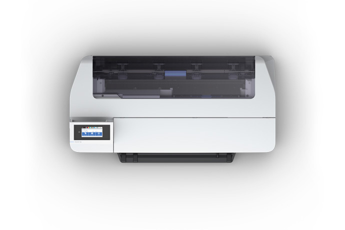 Interfaces de conectividad del plotter Epson.