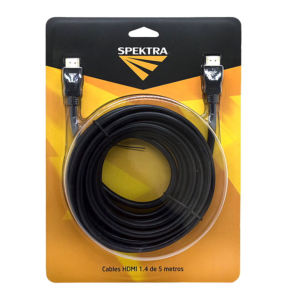 Cable HDMI 1.4 de 5 metros Spektra