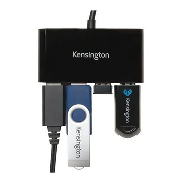 Hub USB de 4 puertos de dise&ntilde;o compacto, ideal para port&aacute;tiles