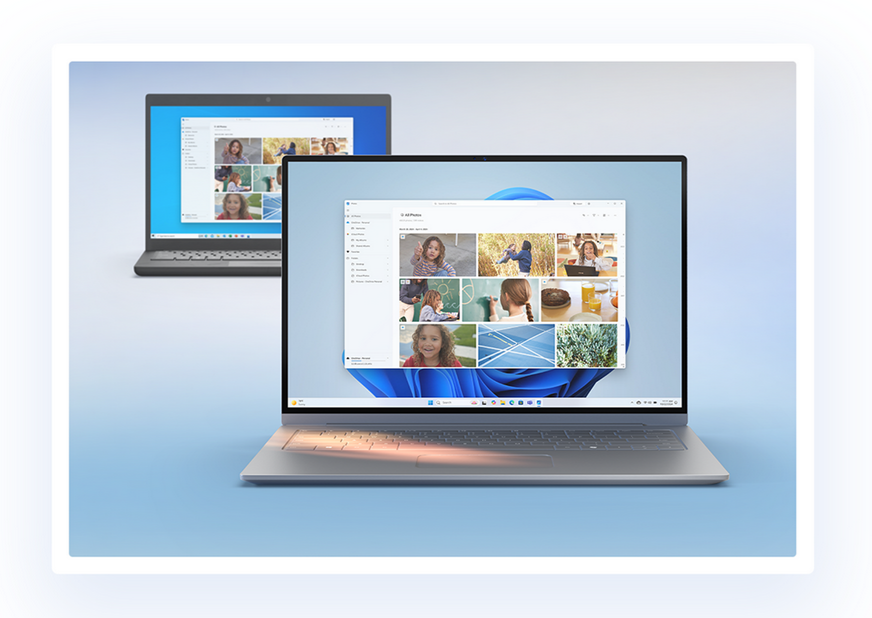 Windows 11 Home imagen destacada de la interfaz y caracter&iacute;sticas del sistema operativo.