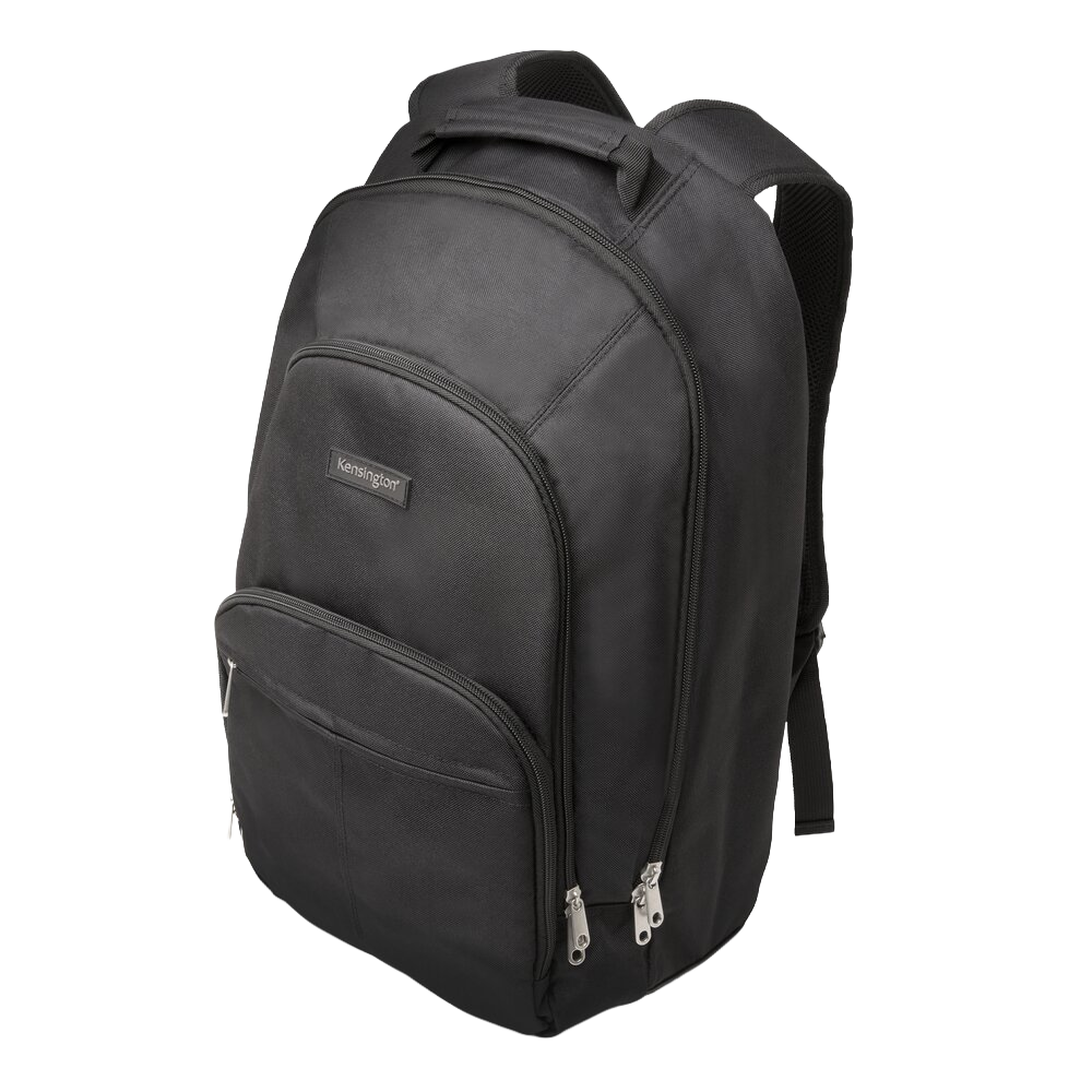 Mochila Kensington SP25 vista frontal con dise&ntilde;o cl&aacute;sico