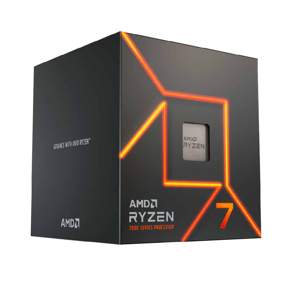 Procesador Ryzen 7 7700 con ventilador AMD Wraith Stealth
