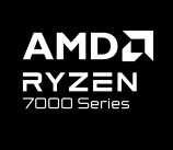 Etiqueta del procesador AMD Ryzen 7 con informaci&oacute;n t&eacute;cnica impresa