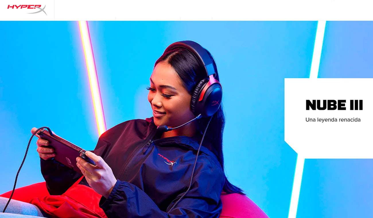 Audifonos Gamer Cloud III Gaming Red Audífonos gamer Cloud 3 con micrófono desmontable y diseño over ear