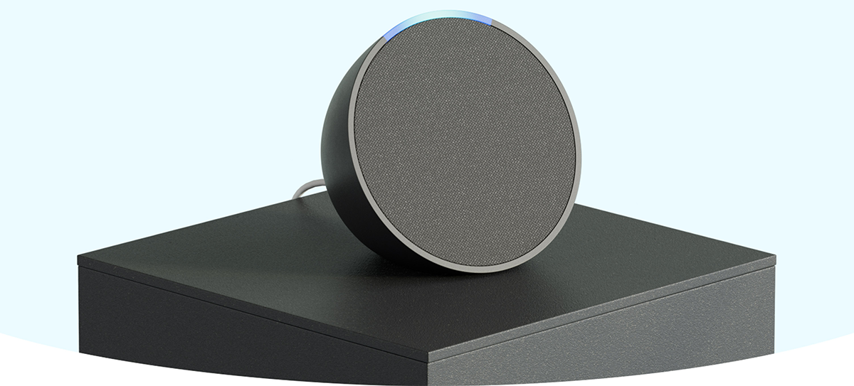 Asistente de voz en Espa&ntilde;ol Amazon Echo Pop Charcoal