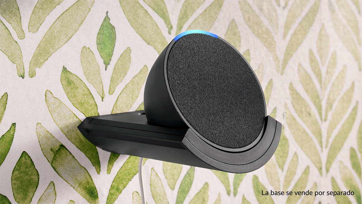 Asistente de voz en Espa&ntilde;ol Amazon Echo Pop Charcoal