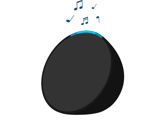 Asistente de voz en Espa&ntilde;ol Amazon Echo Pop Charcoal