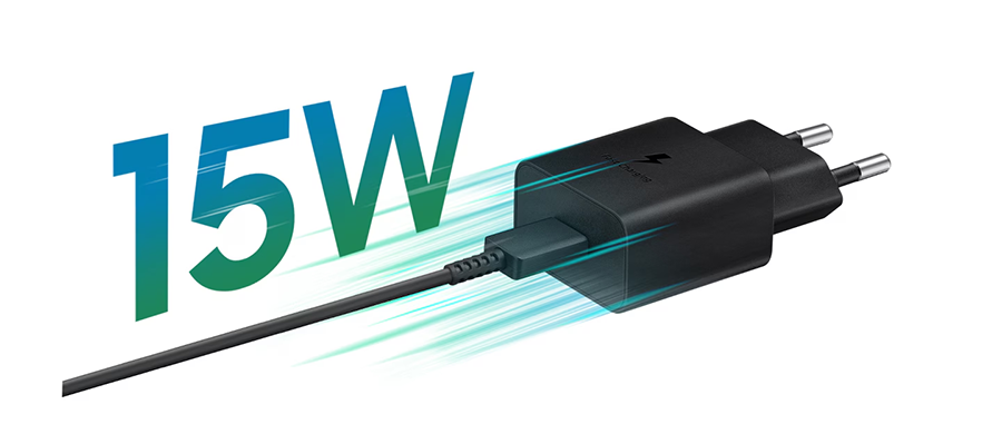 Adaptador Samsung EP-T1510NBEGCH cuenta con carga r&aacute;pda de 15W