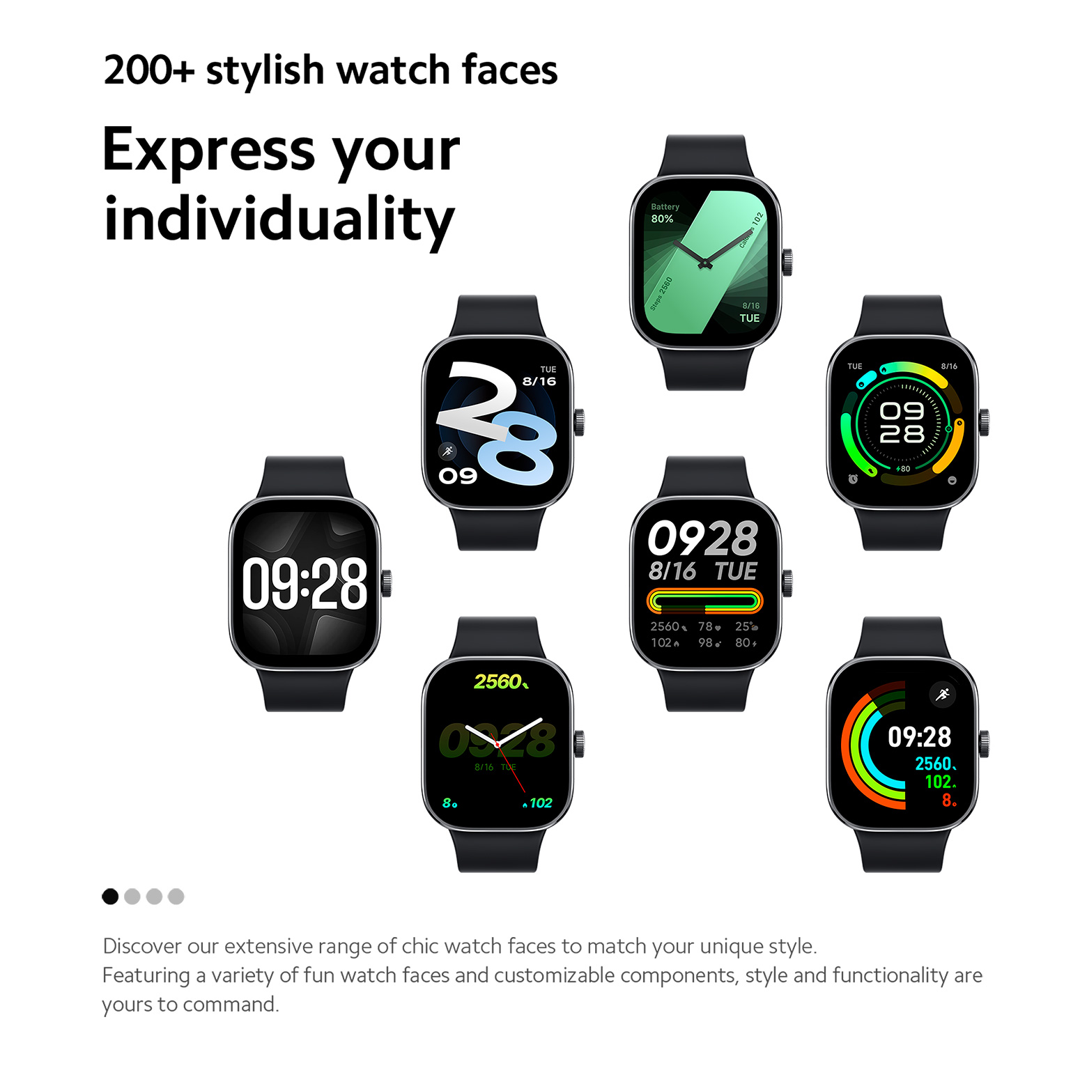 smartwatch xiaomi reloj digital