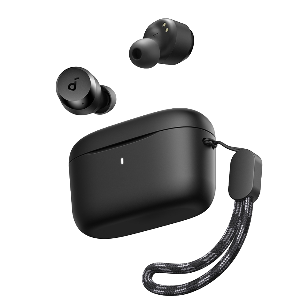 Aud&iacute;fonos Soundcore A25i de dise&ntilde;o compacto y liviano con estuche de carga
