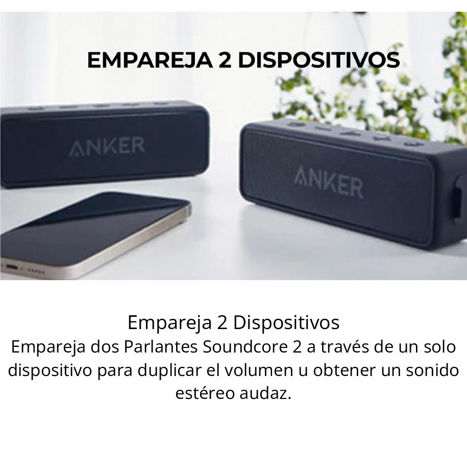 parlante bluetooth portatil soundcore