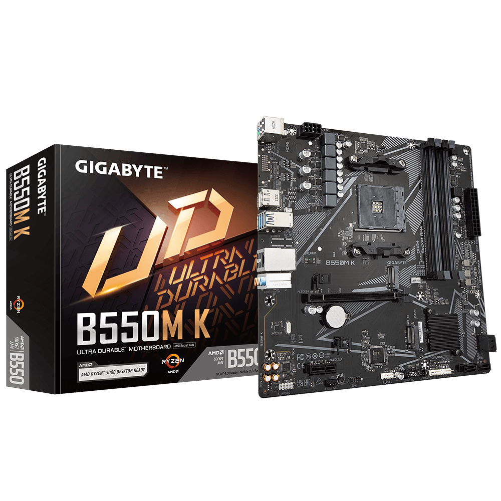 Procesador AMD Ryzen instalado en el socket AM4 de la placa madre