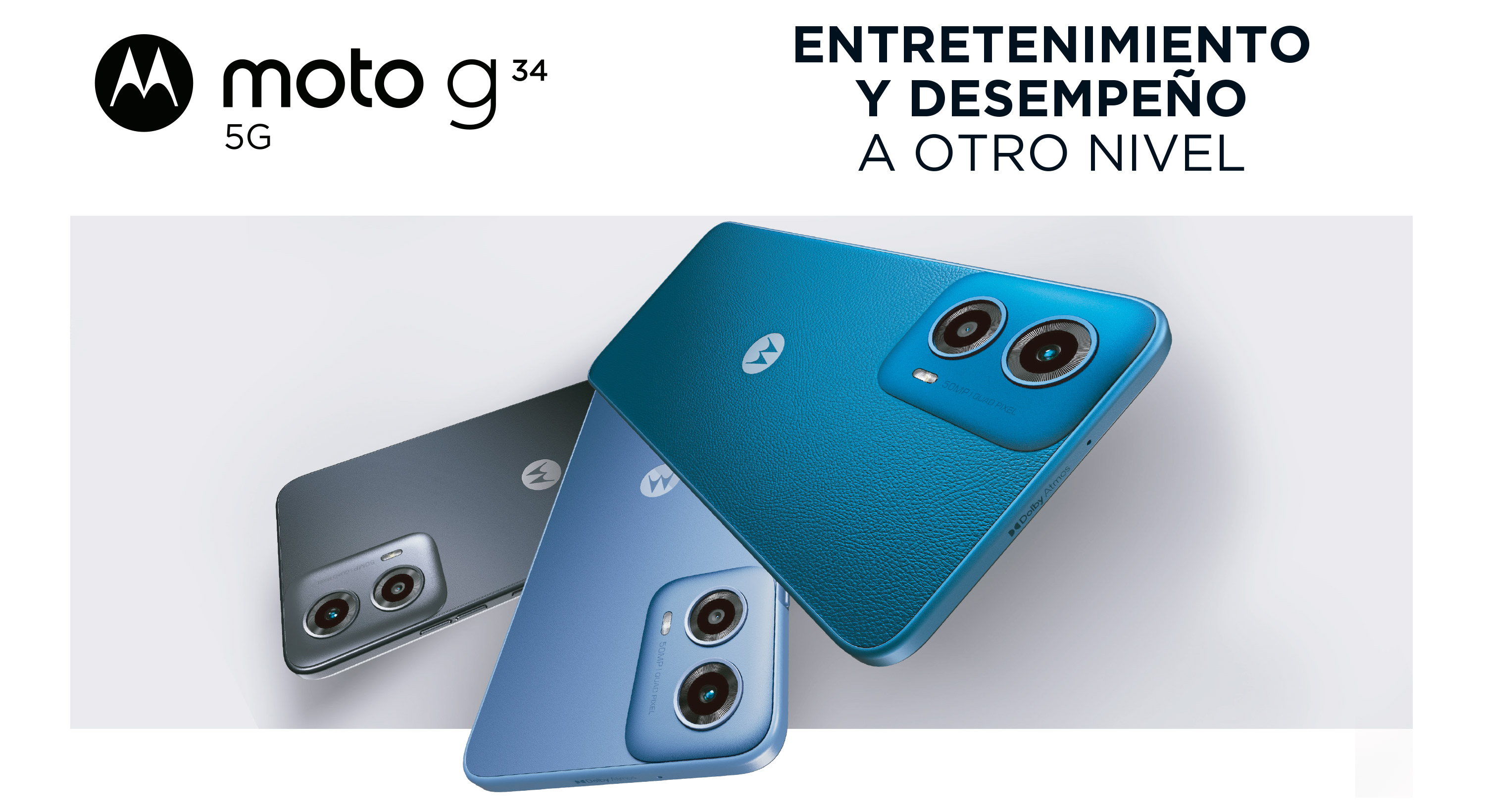 Smartphone Moto G 34, chip Liberado