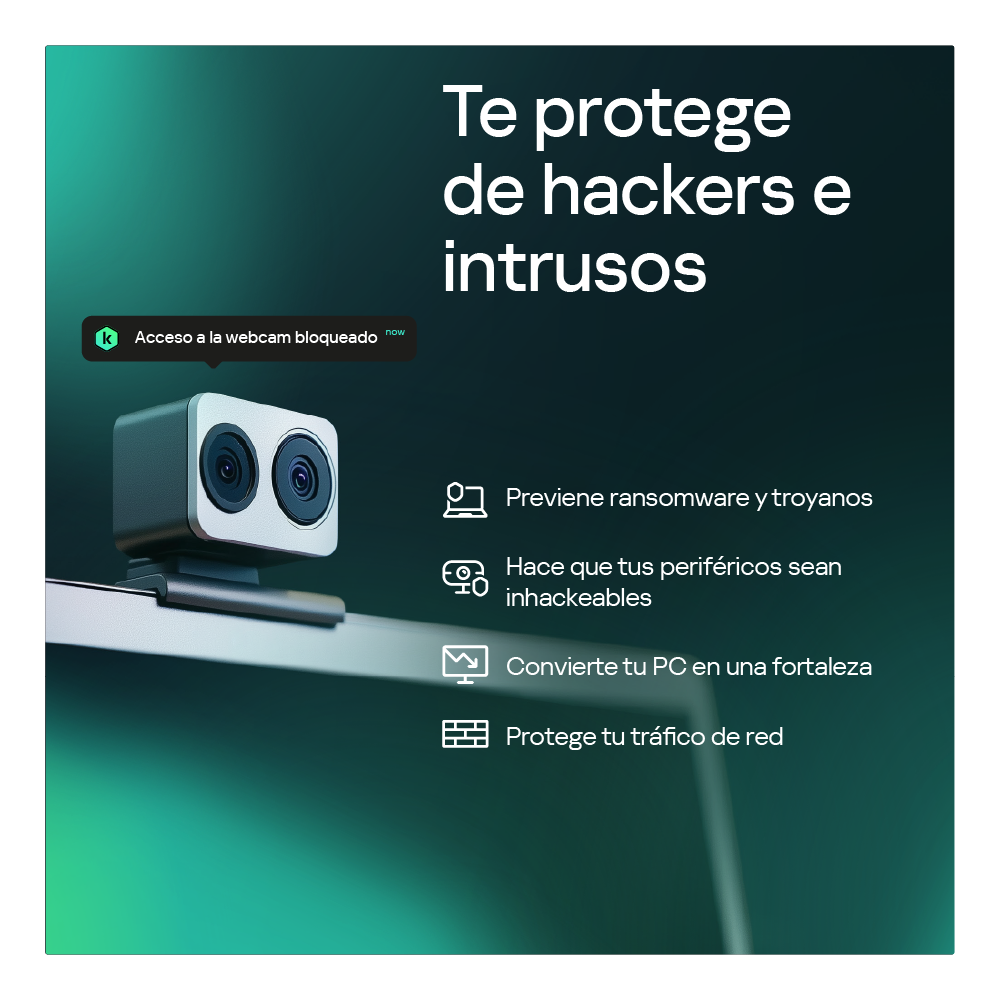 Vista frontal del empaque antivirus Kaspersky versi&oacute;n Total Security