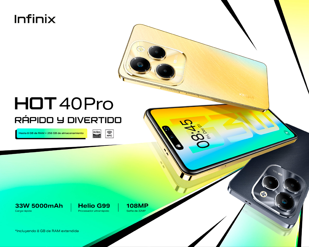 smartphone infinix hot 40 pro