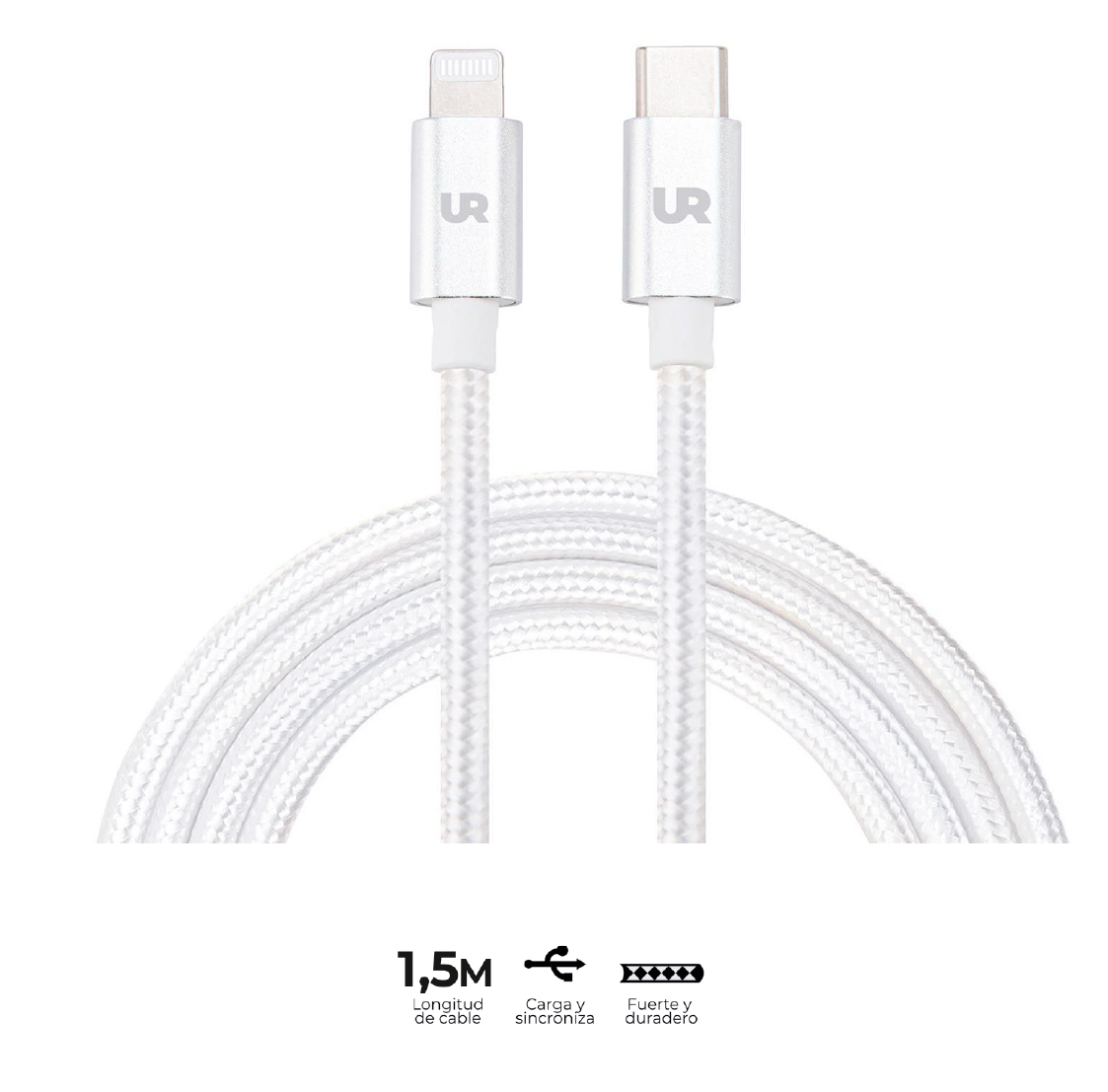 cable usb c a ligthning urbano labs