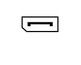 Puerto DisplayPort 1.4 del monitor gamer de 24 pulgadas UltraGear