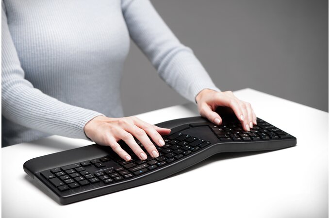 teclado ergonomico kensington pro fit