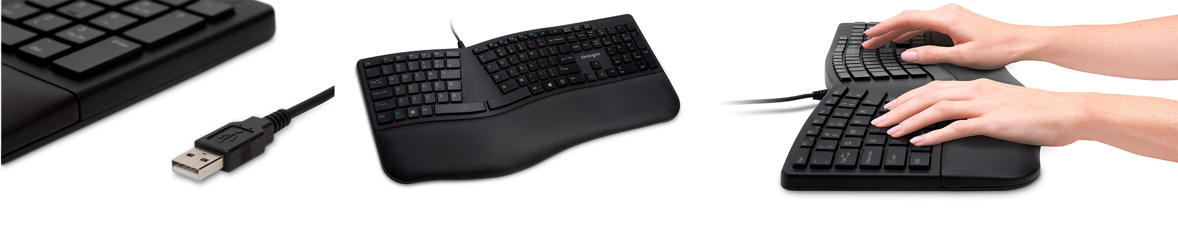 teclado ergonomico kensington pro fit