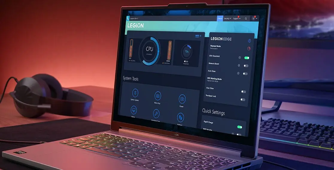 Notebook gamer Lenovo Legion Slim 5 9na Gen