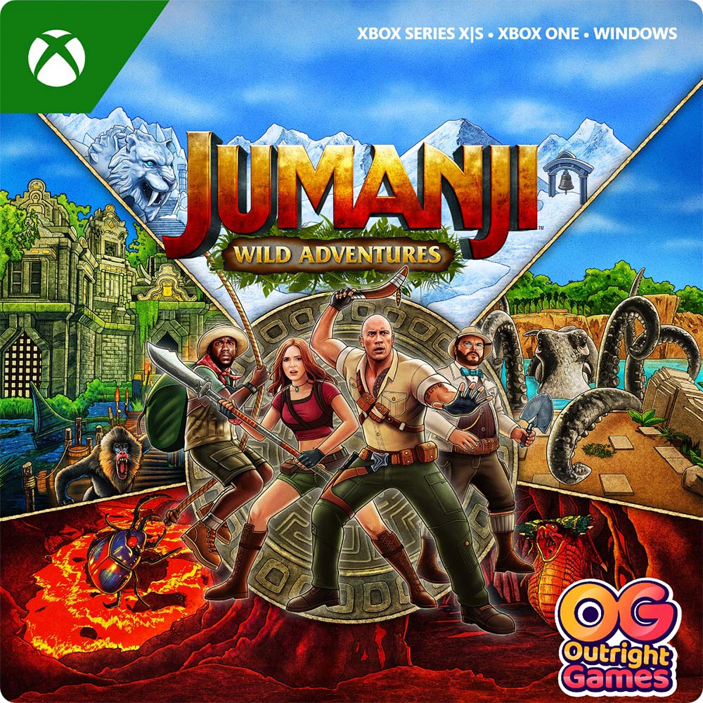 Jumanji: Aventuras salvajes para Xbox, 8806189408956