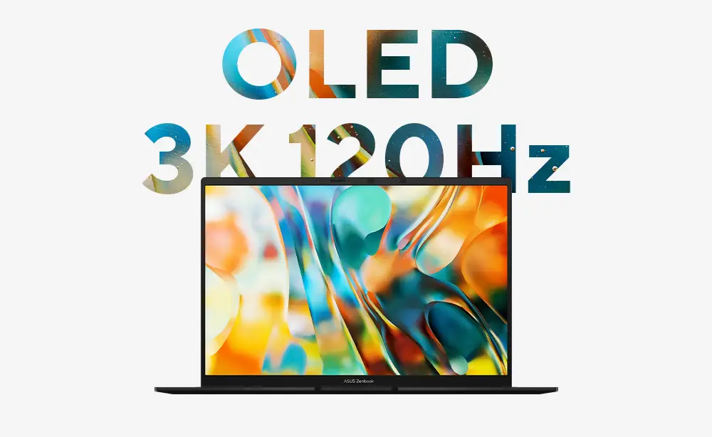 Notebook para uso en oficina y hogar, Notebook Asus Zenbook 14 pulgadas OLED con IA