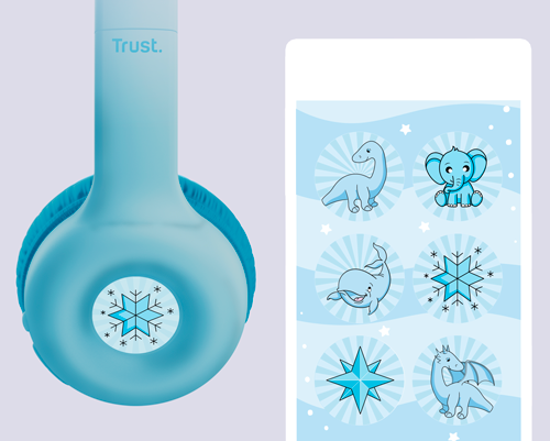 Aud&iacute;fonos Headset Inal&aacute;mbricos Trust Nouna