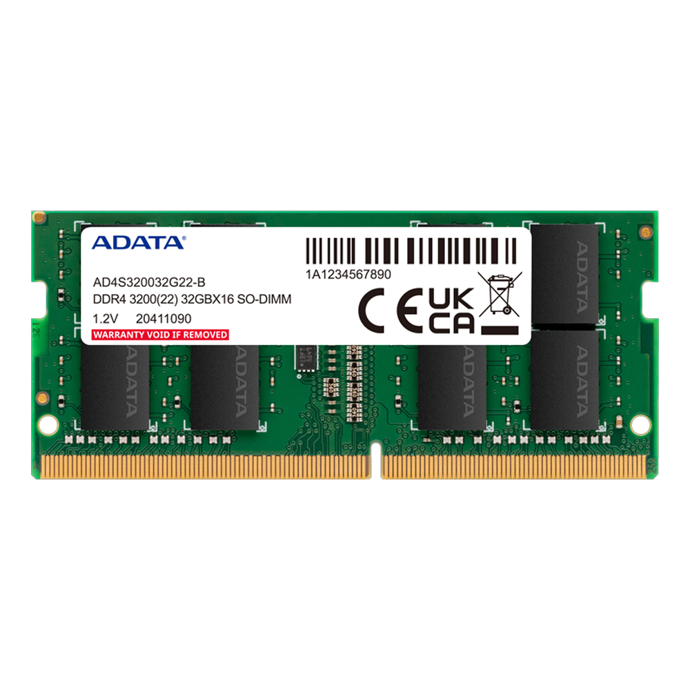 Memoria notebook RAM ADATA DDR4 SO-DIMM de 16GB.