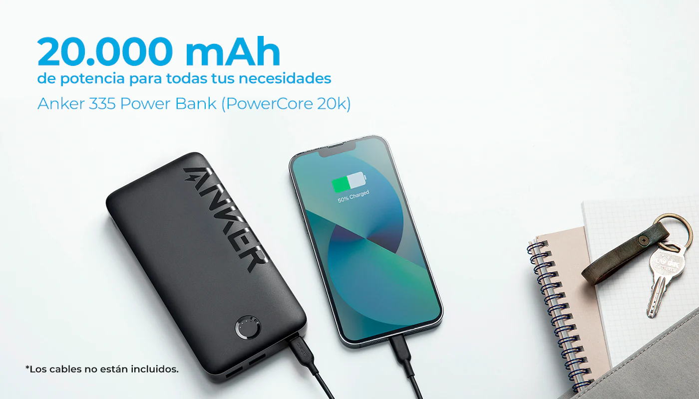 bateria externa 20000 mah