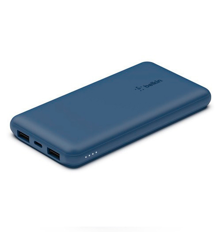 Batería externa para cargar el teléfono celular y diversos dispositivos electrónicos, Marca Belkin, modelo BPB011btBL