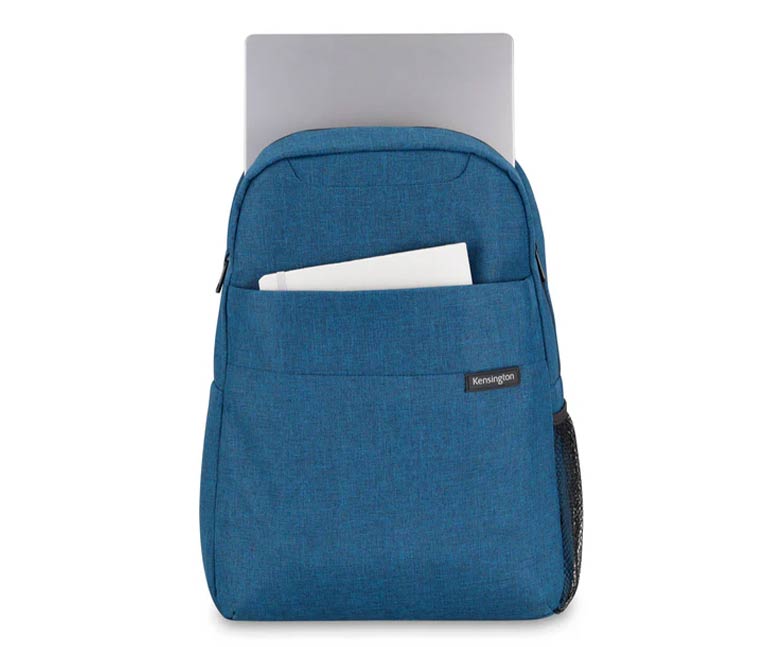 Mochila para computador, color azul, marca kensington  Simply Portable™ para computador de 16 pulgadas