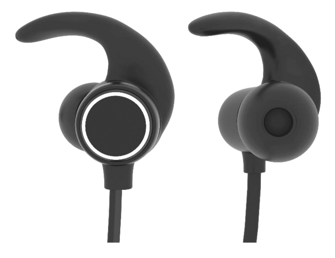 Audífonos Deportivos Bluetooth, Negro, Gyrux Bt-14 modelo 11GYRUX565