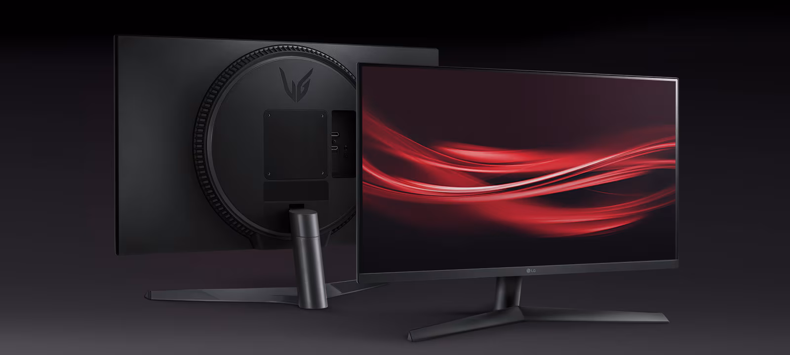 monitor gamer marca LG, modelo 27GS60F-B