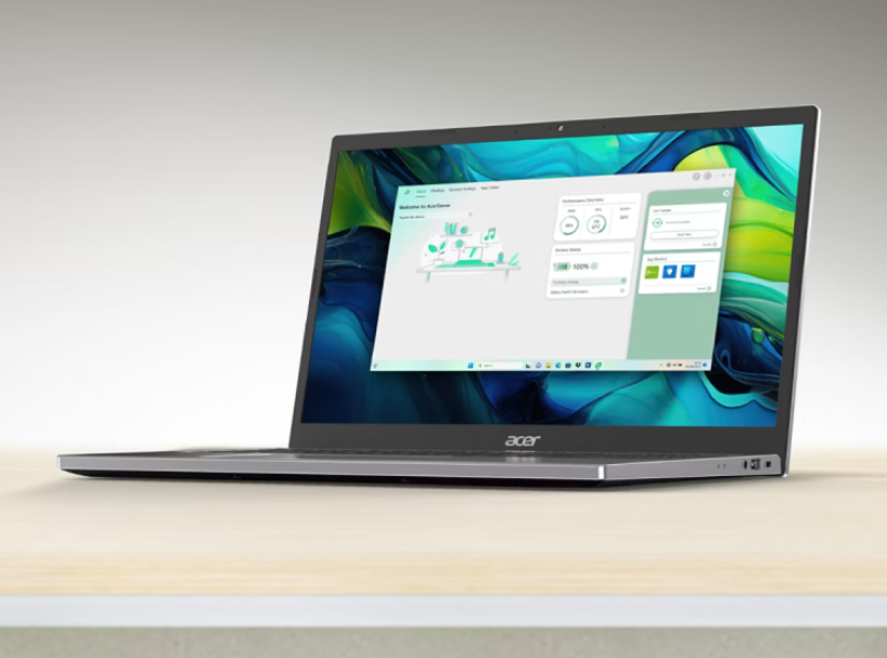 Notebook para oficina, notebook para estudiar con inteligencia artificial, Acer Aspire Go