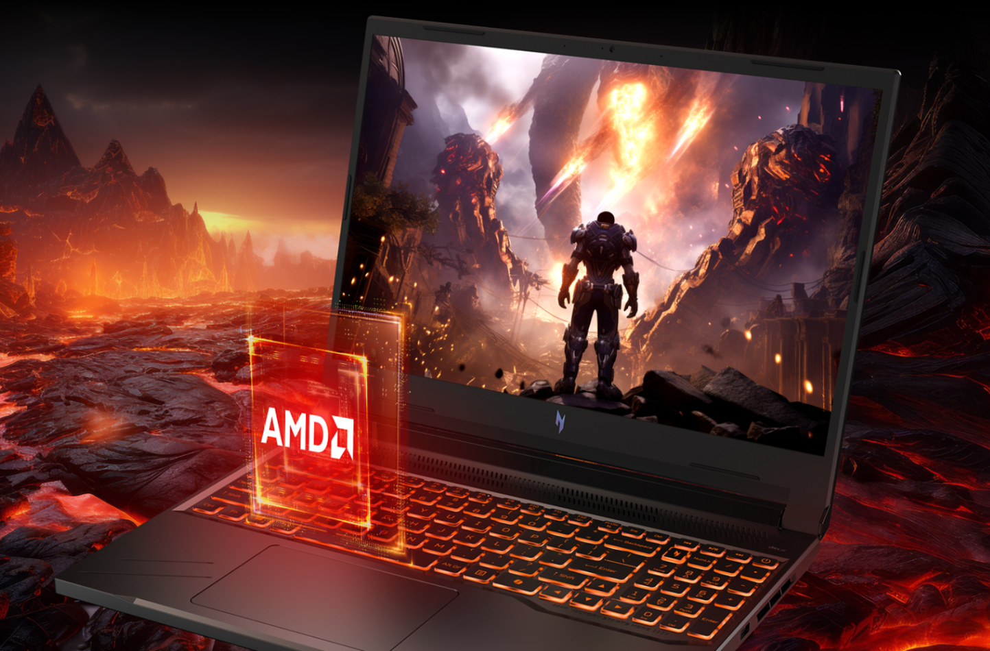 Notebook gamer Acer NITRO Ryzen 5