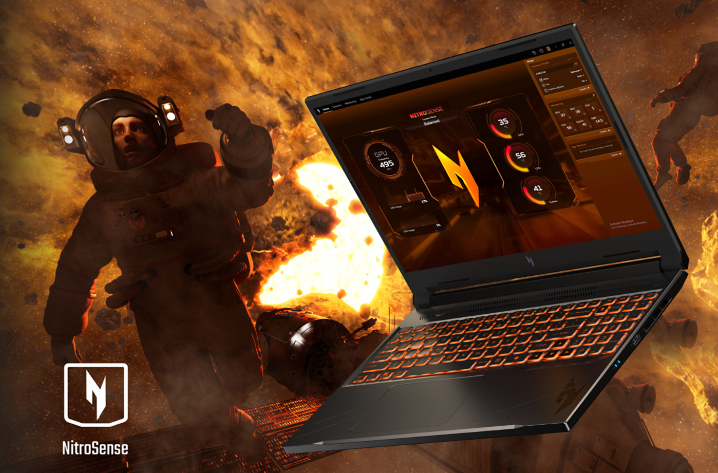 Notebook gamer Acer NITRO Ryzen 5