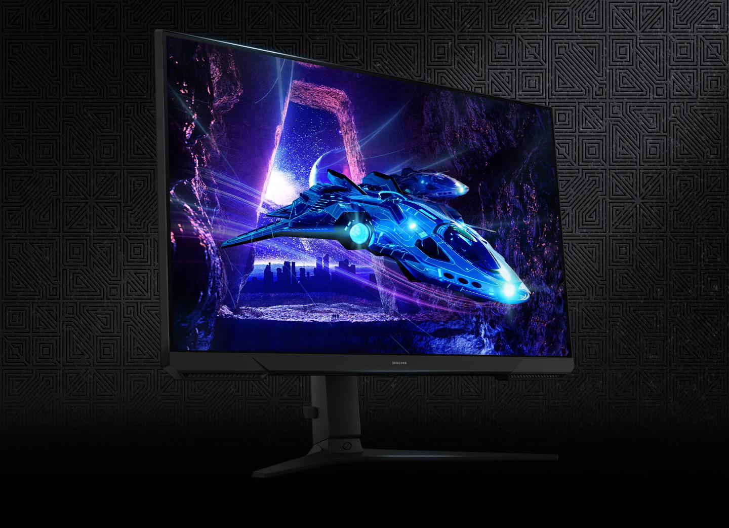 Monitor Samsung 24 pulgadas G30D Odyssey G3, monitor gamer, LS24DG300ELXZS